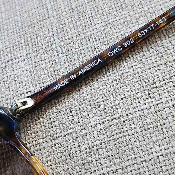 Oliver Winston Women Vintage Sunglasses Multicolor Tortoise Eyewear Made America - Picture 10 of 12